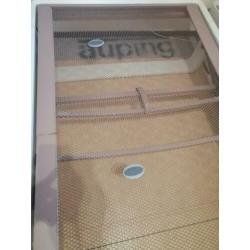 Auping Caronde 90x200 wit met handverstelbare spiraalbodem