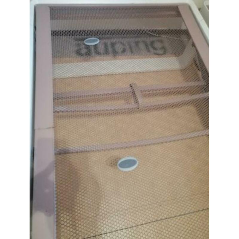 Auping Caronde 90x200 wit met handverstelbare spiraalbodem