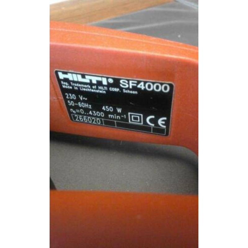 Hilti gipsplaat-schroefmachine