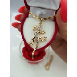 ?XGold? 18 karaat goldplated ketting met hanger 1701005