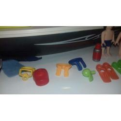 Playmobil speedboot netjes en heel