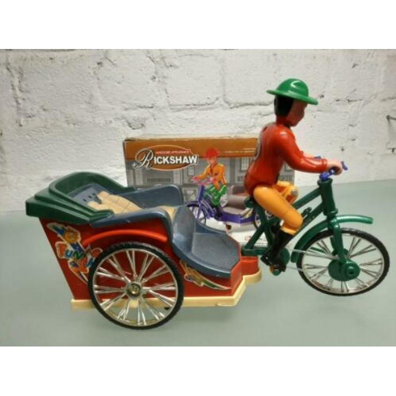 Speelgoed van verzaamelfiets
