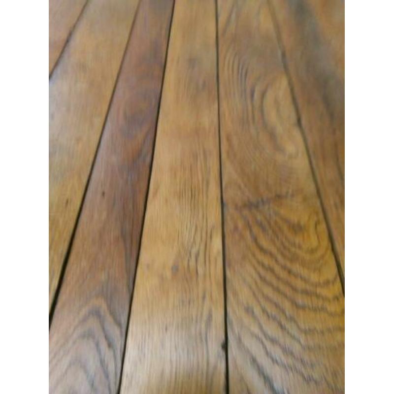 50 M2 oude eiken parketvloer