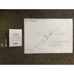 Akrapovic titanium uitlaat demper BMW F800S F800ST 2006-2013