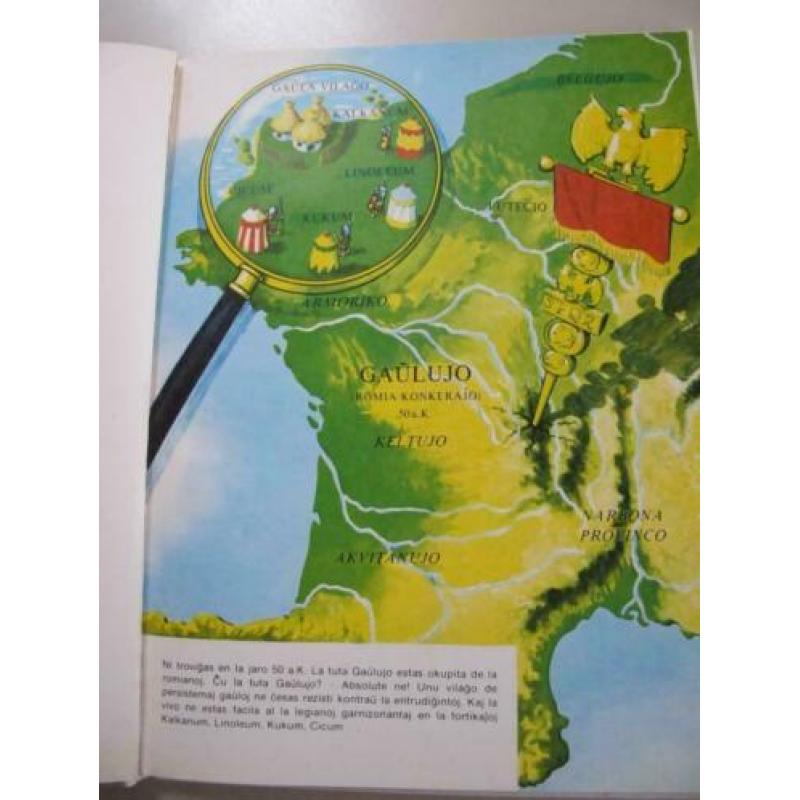 Asterix de Gallier, in het esperanto Asteriks la Gaulo