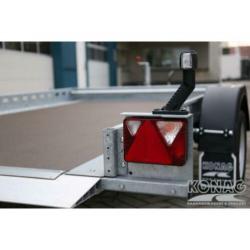 Proline zakbare transporter voor motoren of kleine auto's