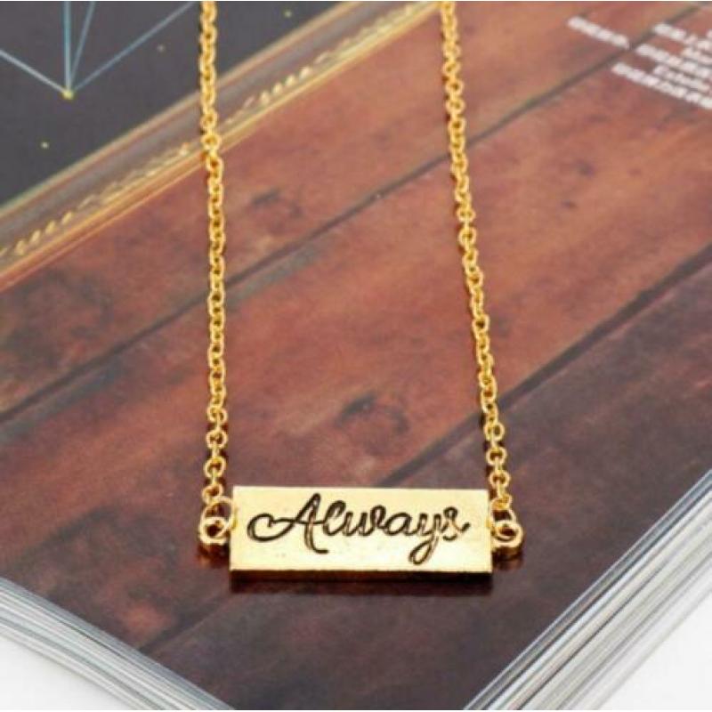 Fandom Ketting Harry Potter Best Friend BFF Partner Goud