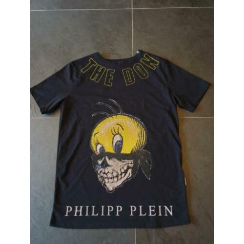 100% ORIGINEEL Philipp Plein "TWEETY" T-shirt maat L
