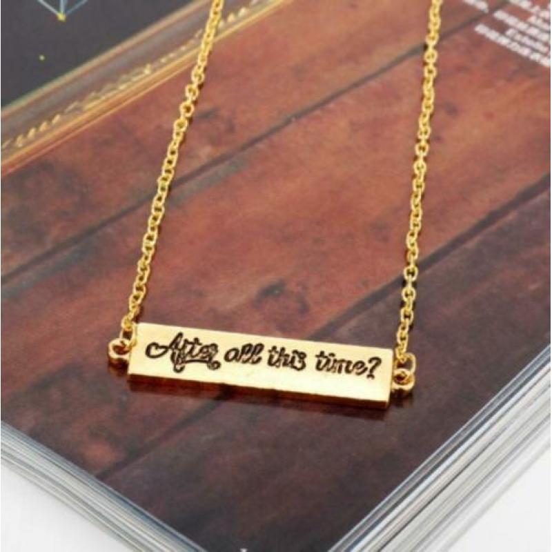 Fandom Ketting Harry Potter Best Friend BFF Partner Goud