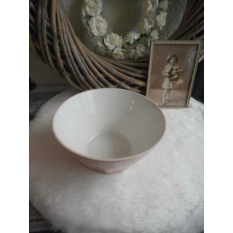 3 Pastel Roze Kommen ** Mimosa **