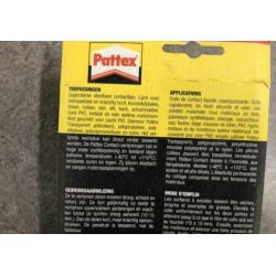 Pattex contactlijm. Nieuw. Inhoud: 125g per tube.