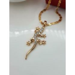 ?XGold? 18 karaat goldplated ketting met hanger 1701005
