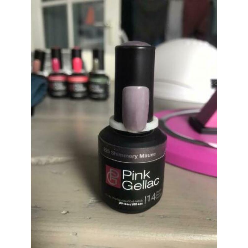 Pink Gellac 8 stuks zie foto’s