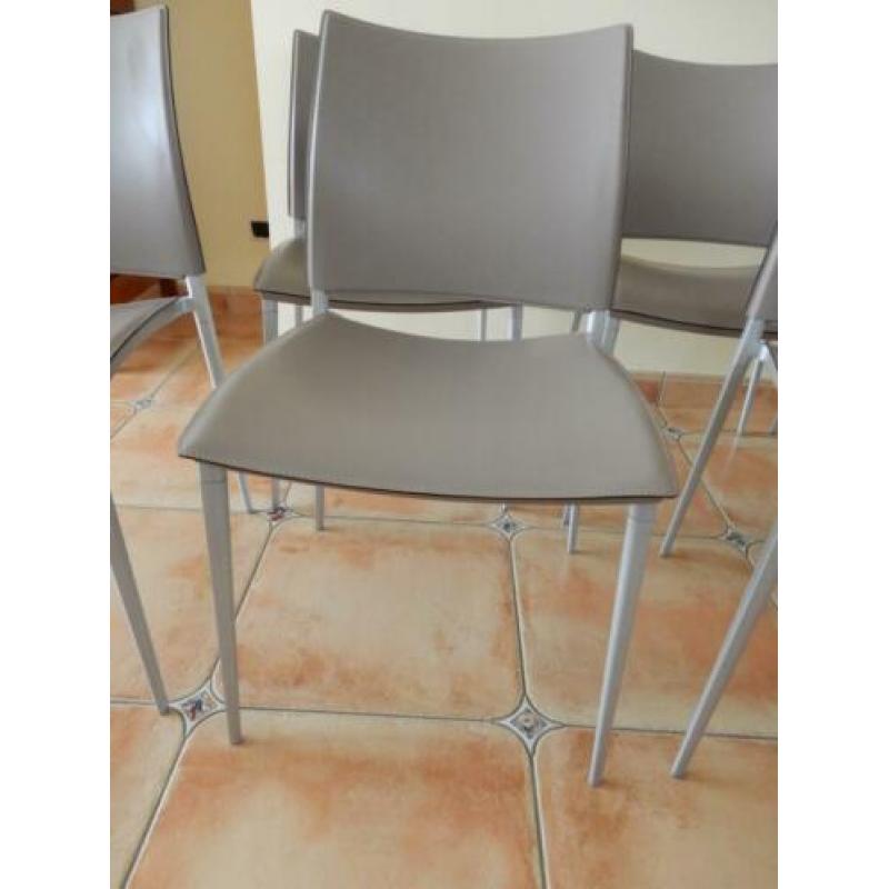 Italiaanse luxe stoelen, Desalto model Sand(Als Nieuw)