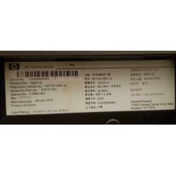 hp 22 inch monitor-hp LE2201w-goedwerkend