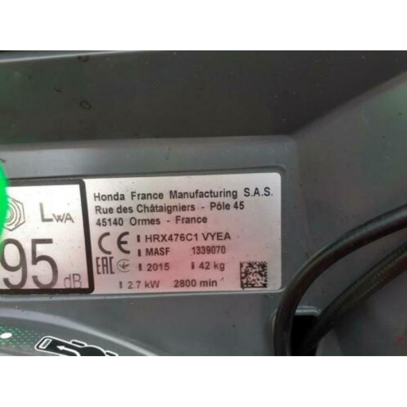 Honda 476 HRX bj 2015