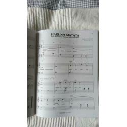 Disney Piano boek BIG note collection