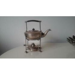 Elegant teapot Art Deco Mappin Webb London England warmer eb