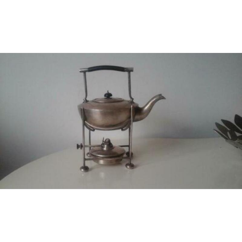 Elegant teapot Art Deco Mappin Webb London England warmer eb