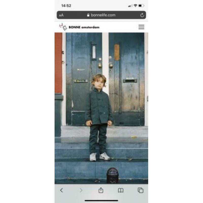 Bonne suit kids thunder green