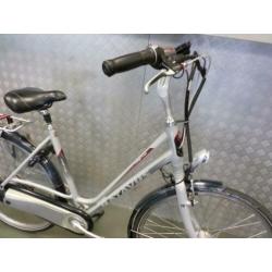 Batavus Fuego ebike dames 53cm met accu in kettingkast.