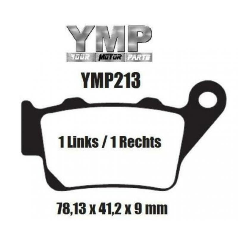 Remblokken KTM Duke 125 200 390 620 640 690 790 R II 2