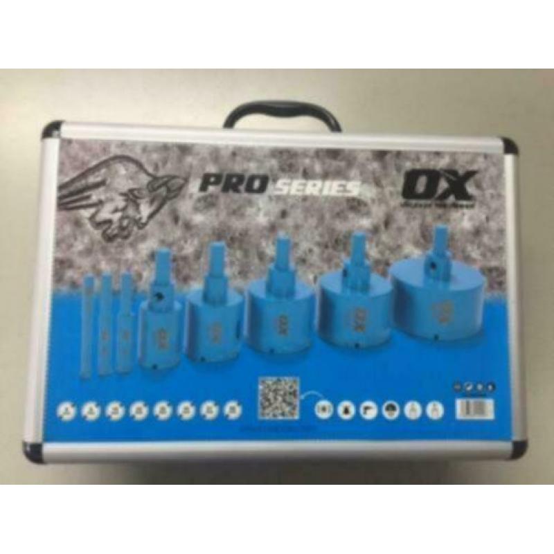 NIEUW NIEUW !! -- Diamantboor set-- 8 diamantboren !!!