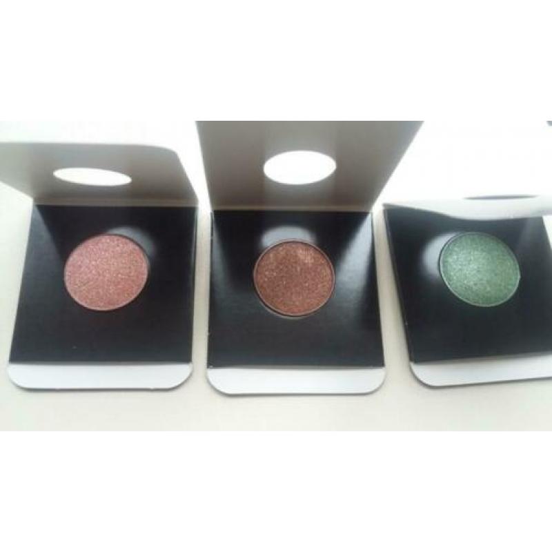 Makeup Geek foiled eyeshadows 3 kleuren