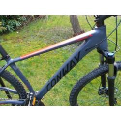 nieuwe conway 29er met XT/altus en rock shox vork
