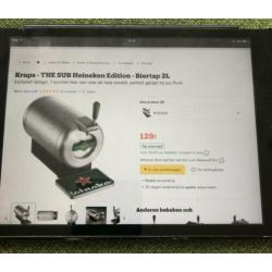 Krups Beertender VB650 Nieuw