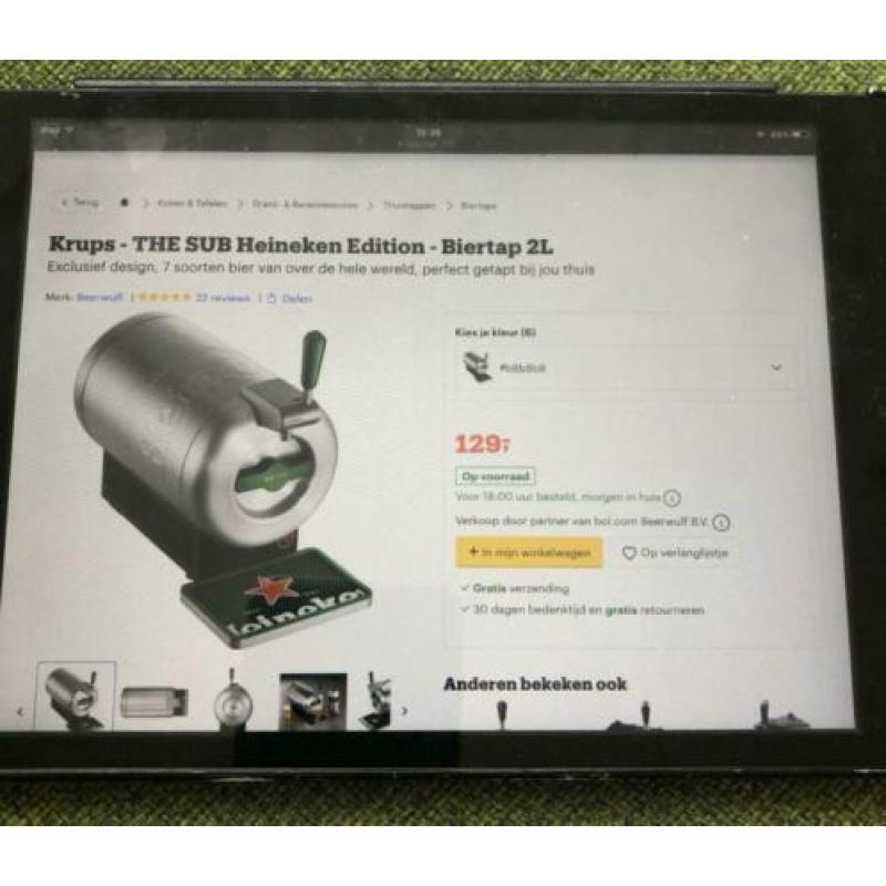 Krups Beertender VB650 Nieuw