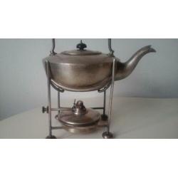 Elegant teapot Art Deco Mappin Webb London England warmer eb