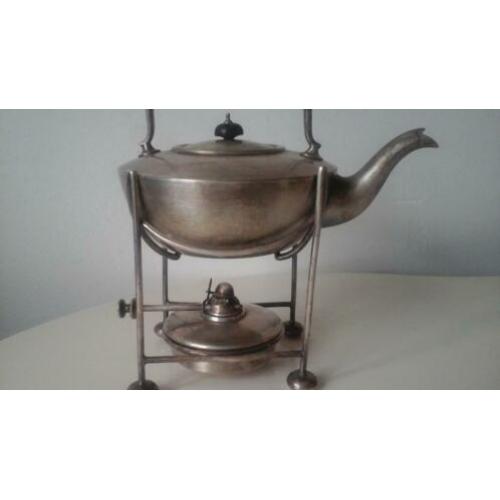 Elegant teapot Art Deco Mappin Webb London England warmer eb