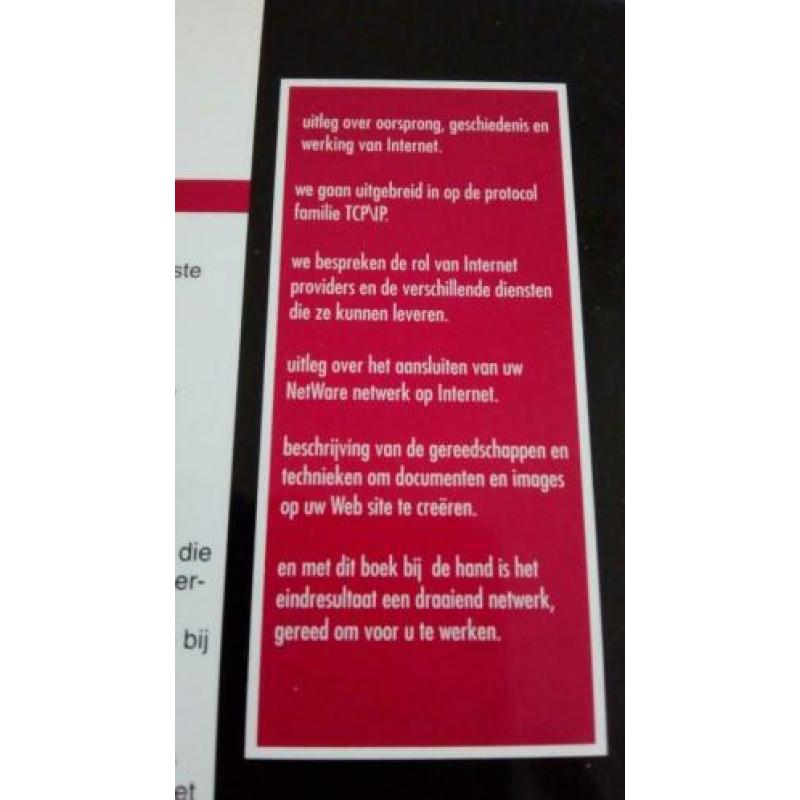 Met NetWare op internet.