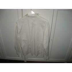 creme blouse Frank Walder met leuke pas, mt 48