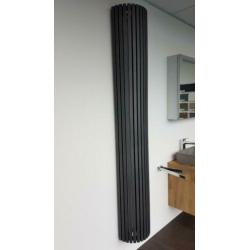 Nieuwe design radiator, Antraciet.