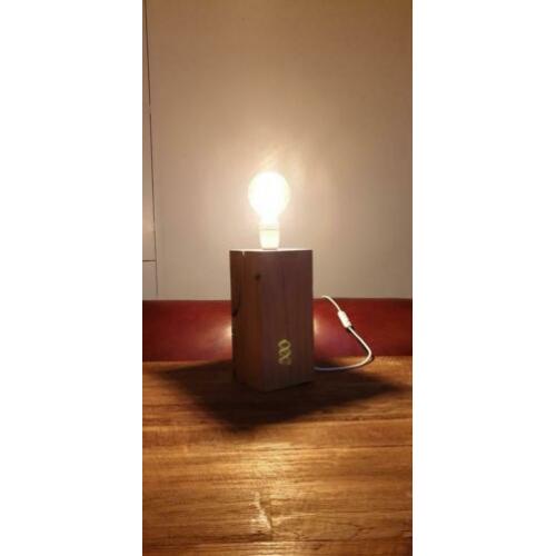 Mooie lampen op hout