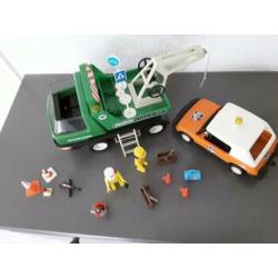 Playmobil vintage 3473 takelwagen met cabrio