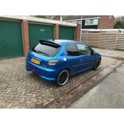 Peugeot 206 2.0 16V 130KW RC 3D 2003 Blauw