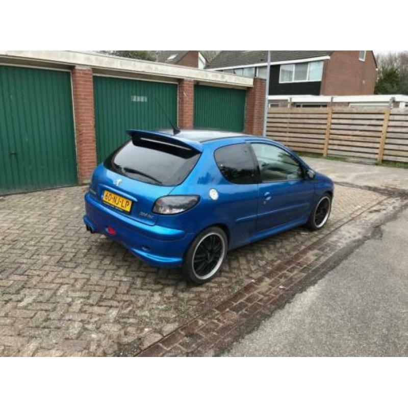 Peugeot 206 2.0 16V 130KW RC 3D 2003 Blauw