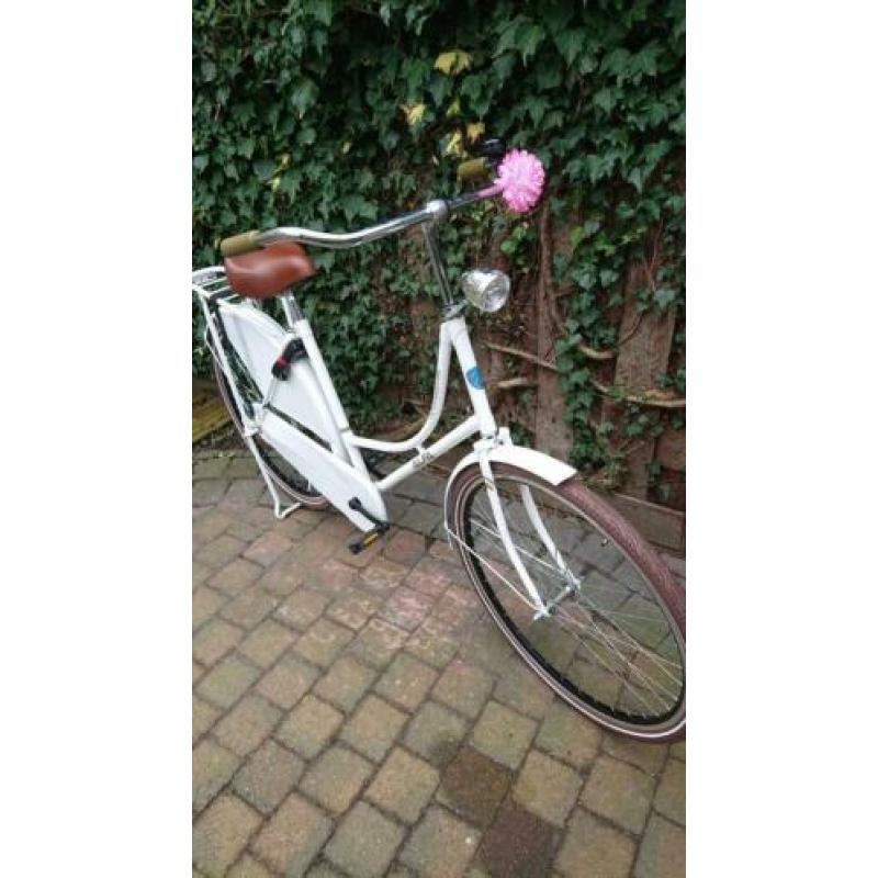 Witte Omafiets 28 inch