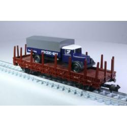 Goederenwagon type Kbs met Mb LO 2750, DB