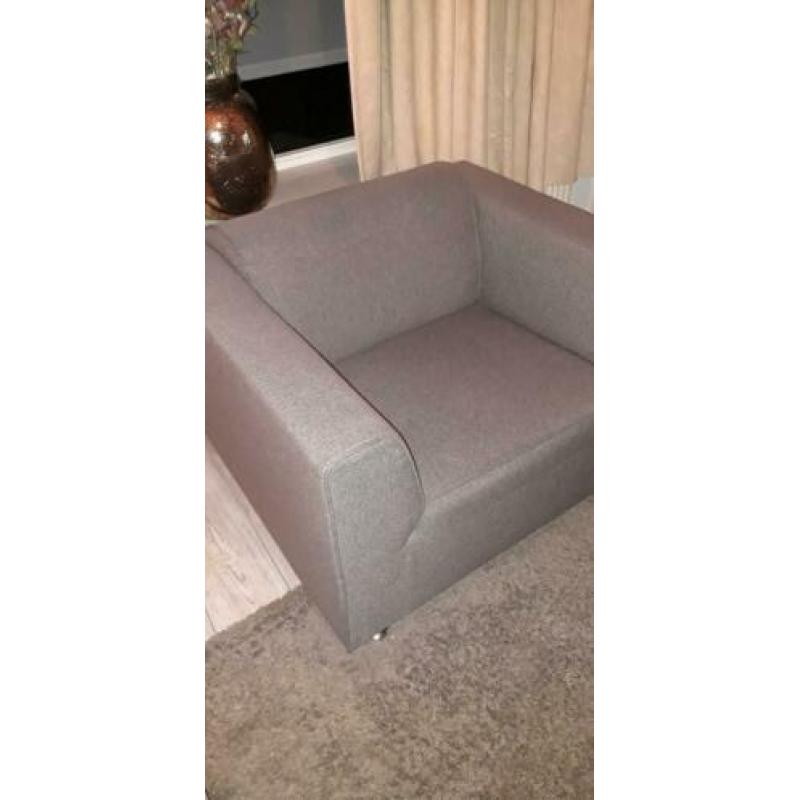 Fauteuil taupe