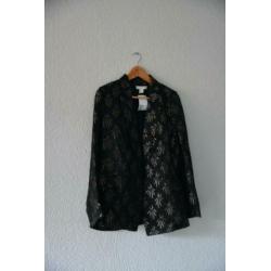Colbert zwart / goud H&M maat 38 - nieuw!