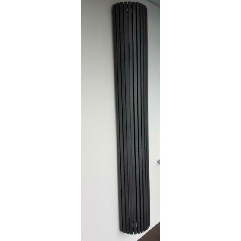 Nieuwe design radiator, Antraciet.
