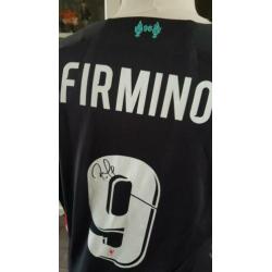 Firmino handgesigneerd shirt Liverpool!