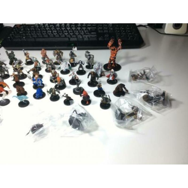 Dungeons & Dragons Miniatures Lot Huge Lot 55 Miniatures