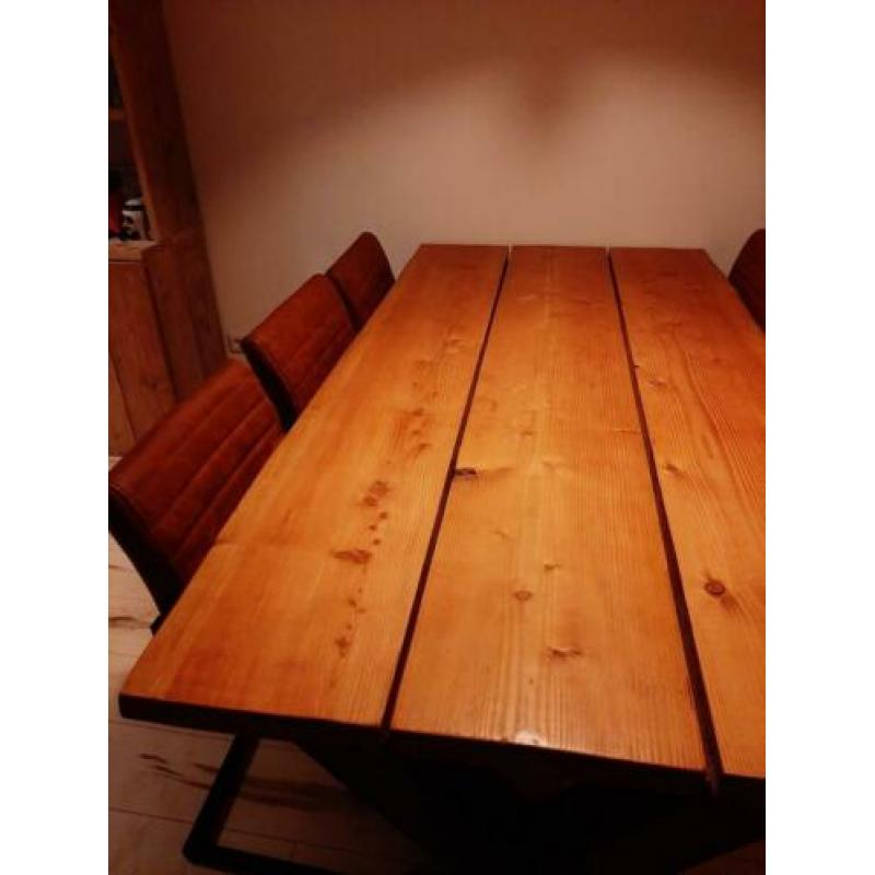 Industriële stoelen set 6stuks (prijs per stoel)