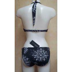 38B Nieuwe zwart wit voorgevormde beugel bikini Cyell, 38 B