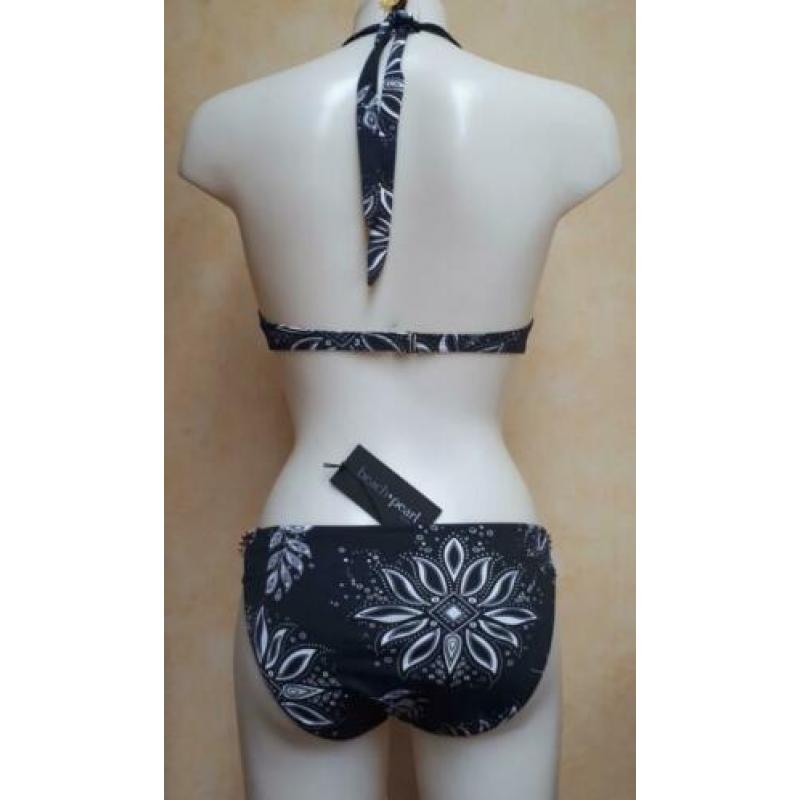 38B Nieuwe zwart wit voorgevormde beugel bikini Cyell, 38 B